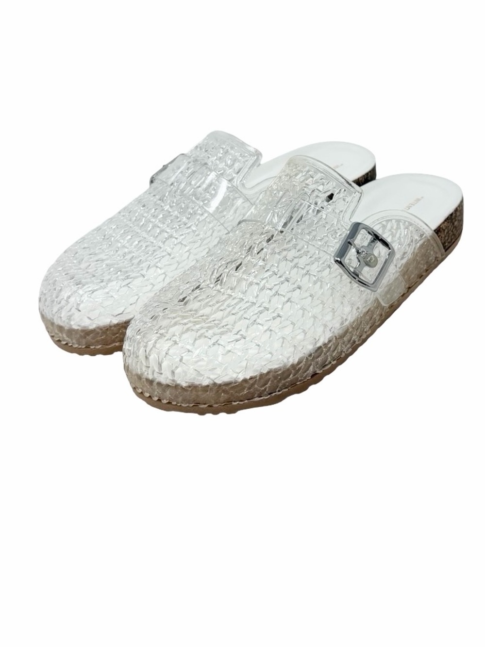 Intentionally Blank Seth Jelly Clog Mules Size EU 40 Crystal Colorway Vacation